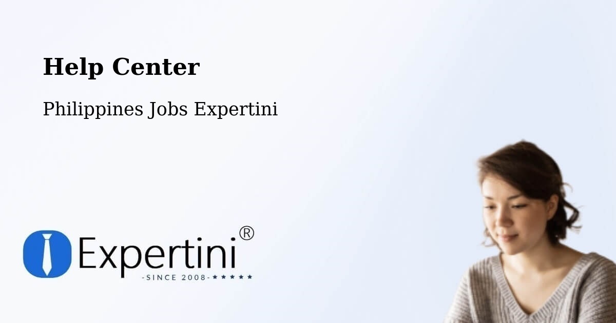 Help Center – Bagulin - Philippines Jobs Expertini