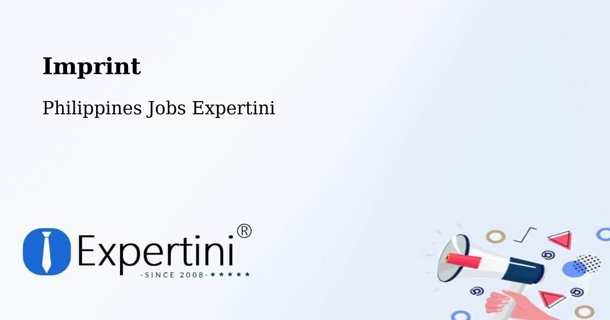 Imprint – Bagulin - Philippines Jobs Expertini