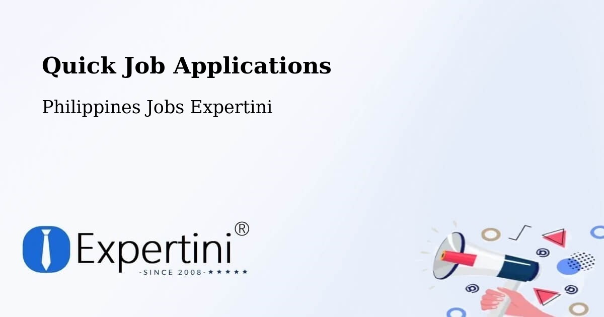 Quick Apply Feature – Bagulin - Philippines Jobs Expertini