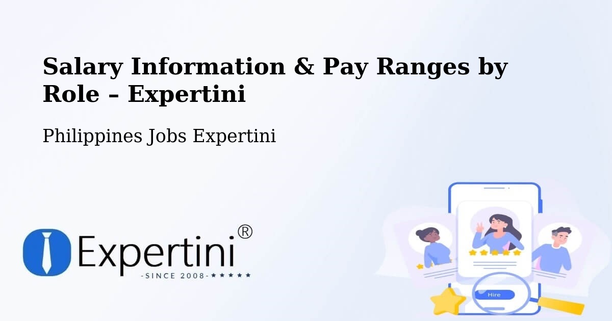 Salary Information & Pay Ranges – Bagulin - Bagulin, Philippines Jobs Expertini