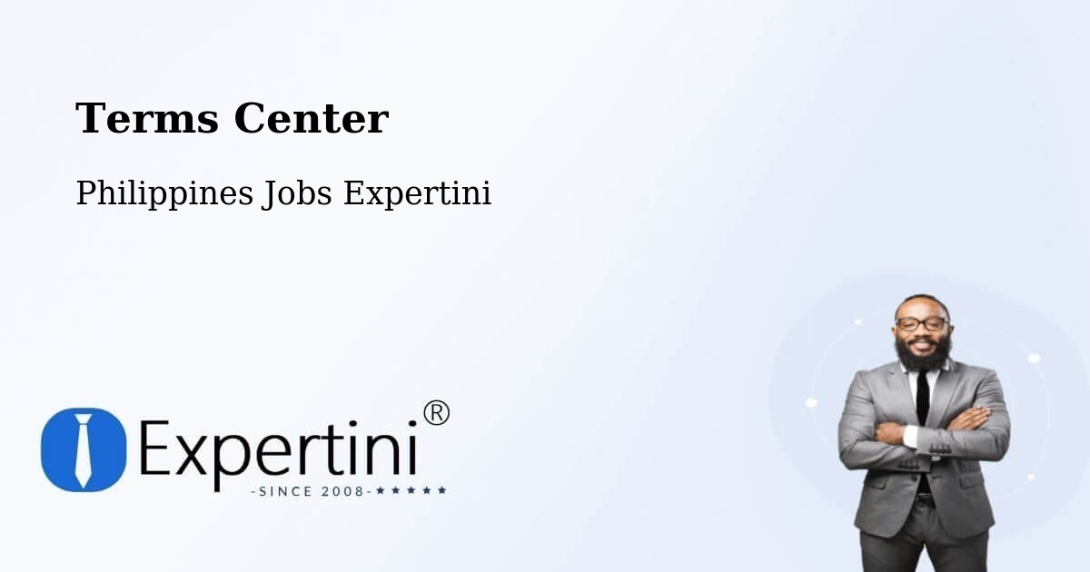 Terms of Service – Bagulin - Philippines Jobs Expertini